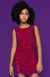 Mia New York Berry Sequin Dress * Restocked *