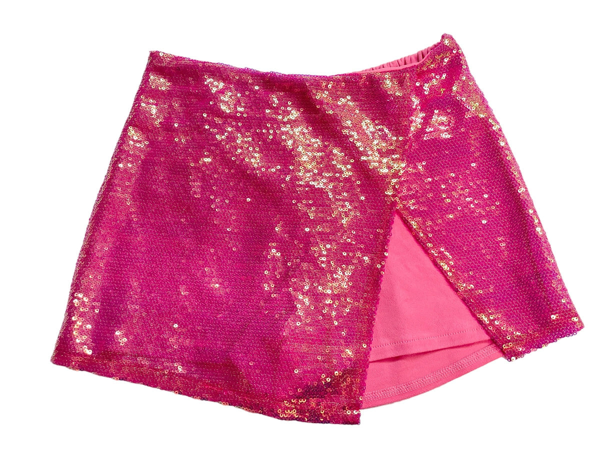 Mia New York Hot Pink Sequin Skort - Everything But The PrincessMia New York