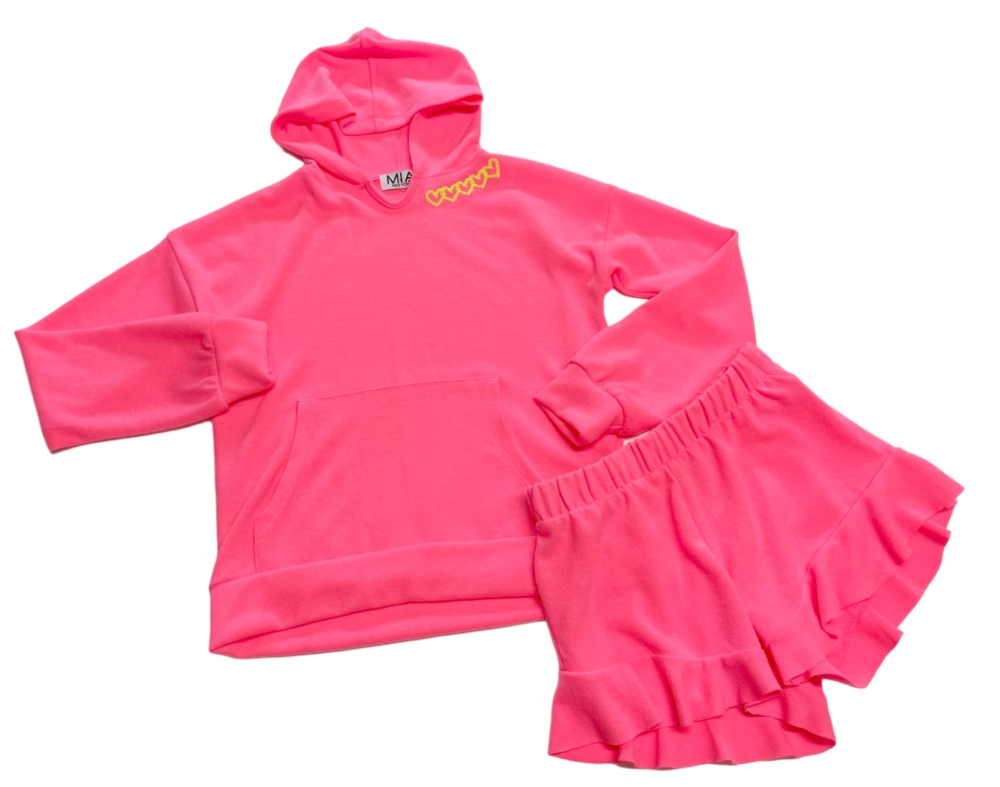 Mia New York Neon Pink Hacci Pullover - Everything But The PrincessMia New York