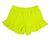 Mia New York Neon Yellow Hacci Ruffle Short - Everything But The PrincessMia New York