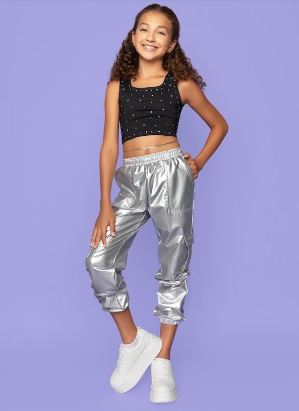 Mia New York Silver Jogger Pant - Everything But The PrincessMia New York