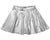 Mia New York Silver Pleated Skirt