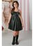 Ooh! La, La! Couture Black Pleather Remi Dress - Everything But The PrincessOoh! La, La! Couture