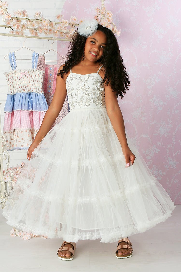 Ooh! La, La! Couture Diana Dress- White - Everything But The PrincessOoh! La, La! Couture