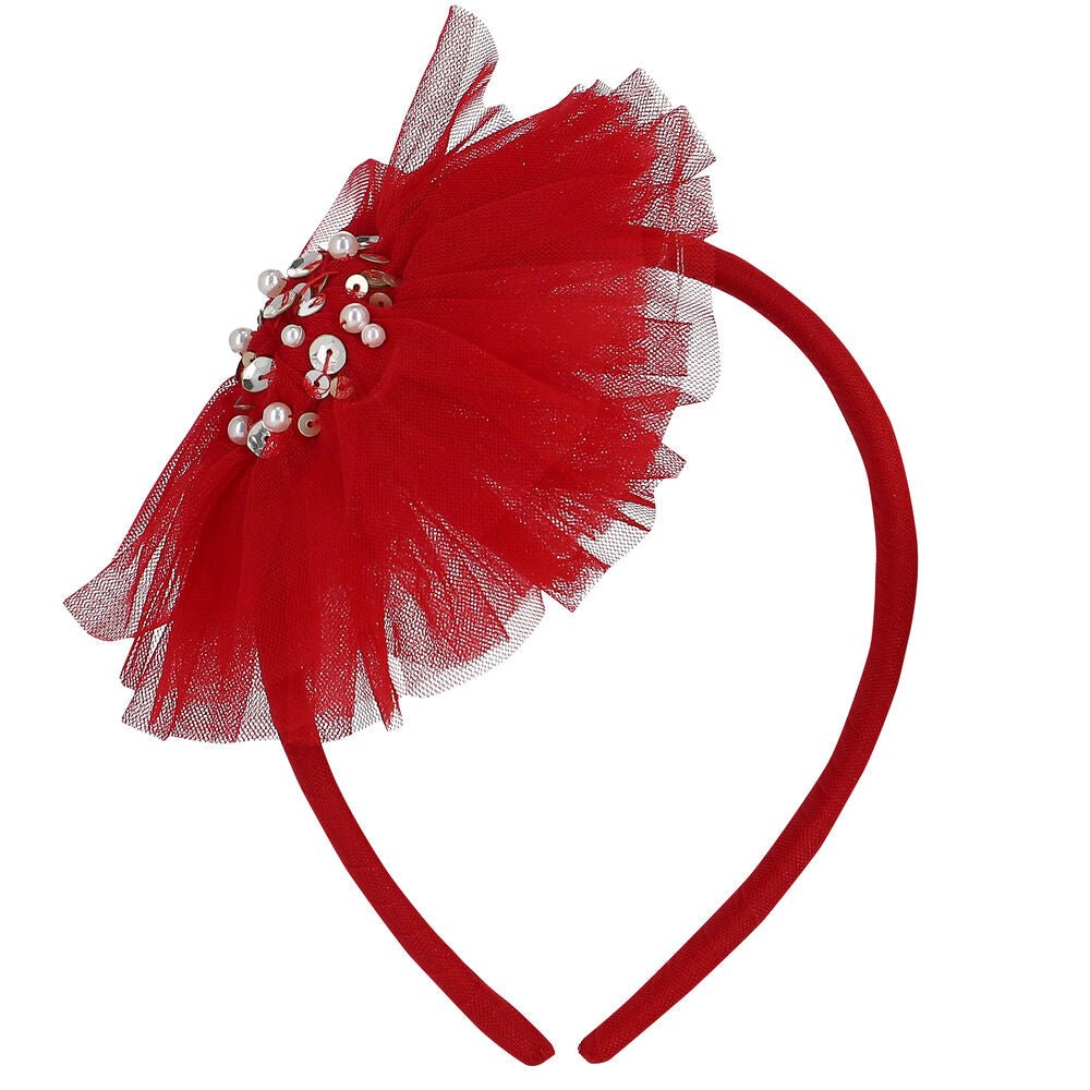 Ooh! La, La! Couture Headband- Ruby - Everything But The PrincessOoh! La, La! Couture