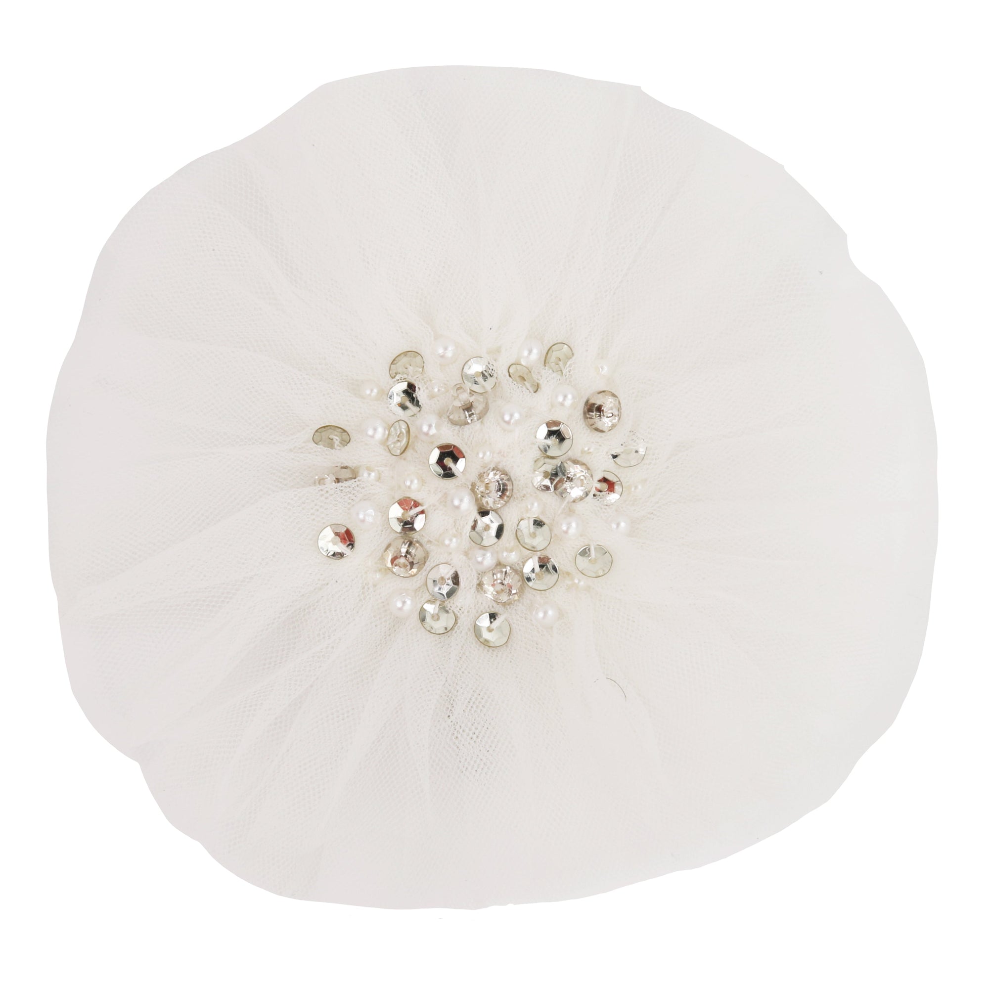 Ooh! La, La! Couture Tulle Hair Clip - White - Everything But The PrincessOoh! La, La! Couture