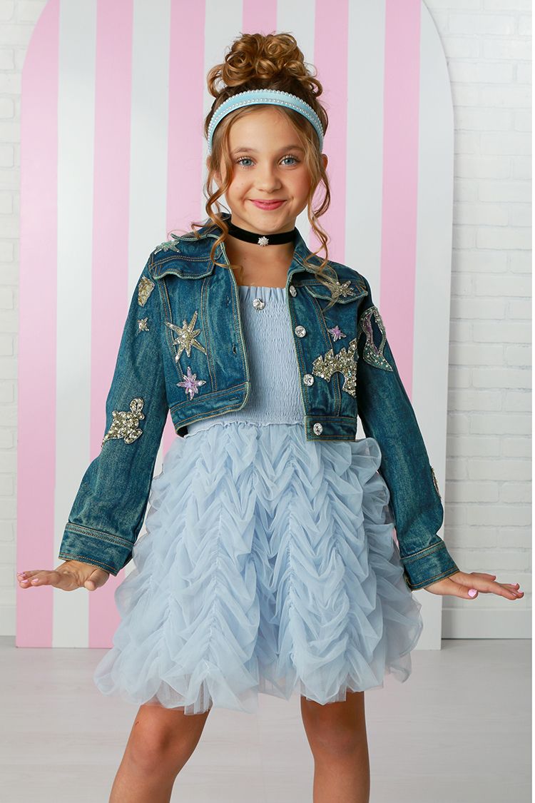 Ooh! La,La! Couture Wishes Denim Jacket - Everything But The Princessoohlala couture