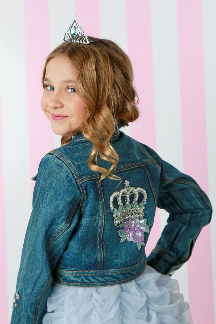 Ooh! La,La! Couture Wishes Denim Jacket - Everything But The Princessoohlala couture