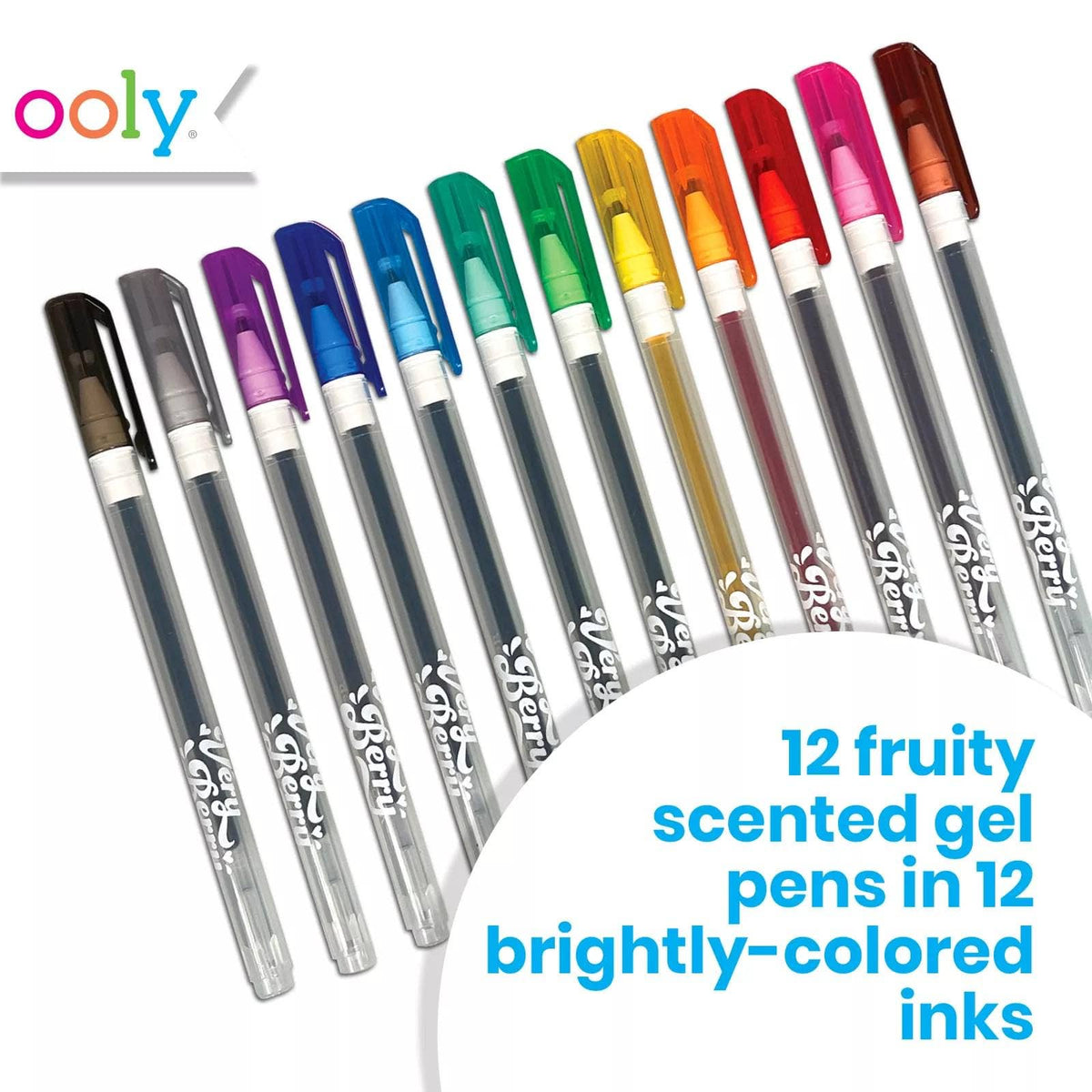 OOLY - Very Berry Scented Gel Pens - Set of 12 - Everything But The PrincessOOLY