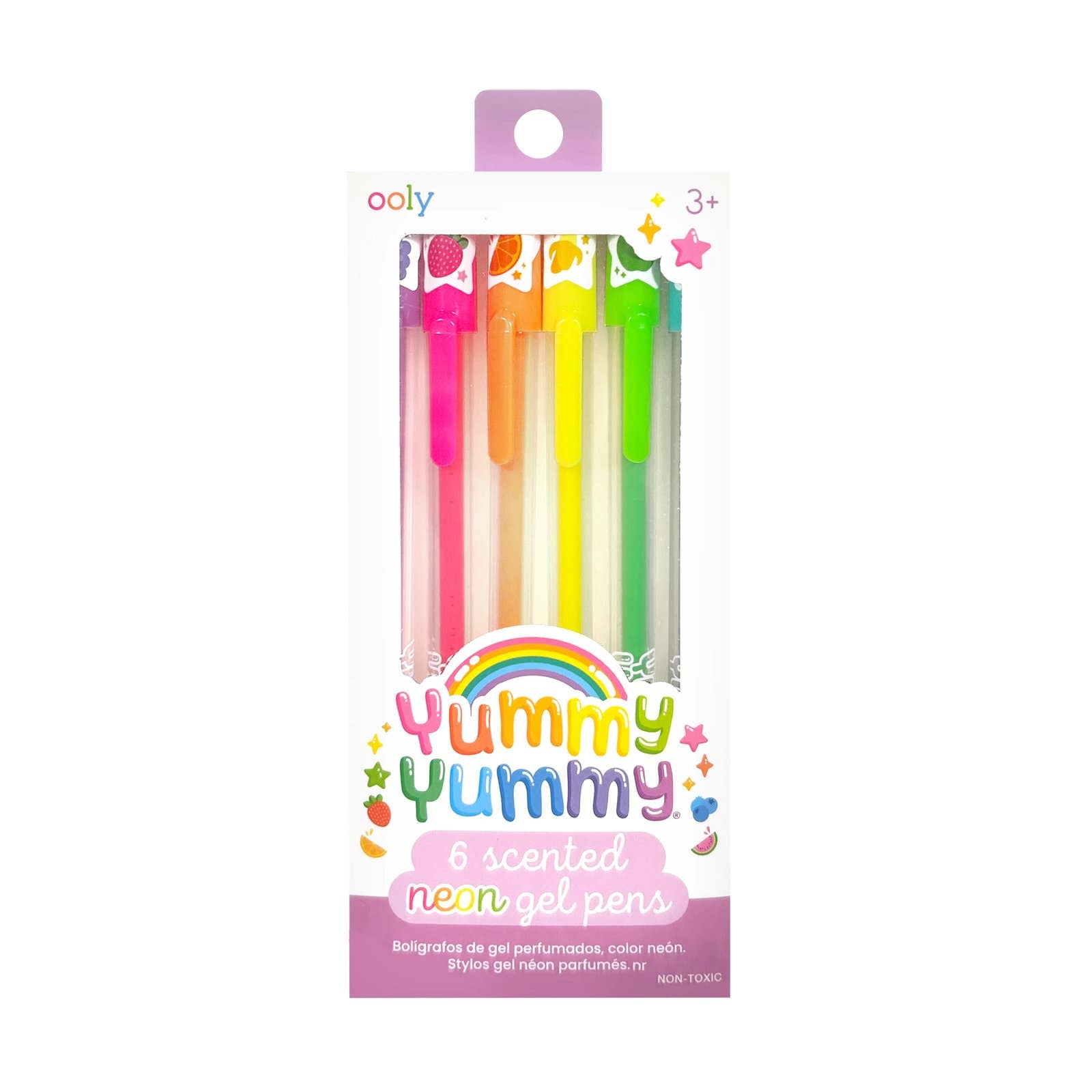 OOLY - Yummy Yummy Scented Gel Pens - Neon (Set of 6) - Everything But The PrincessOOLY