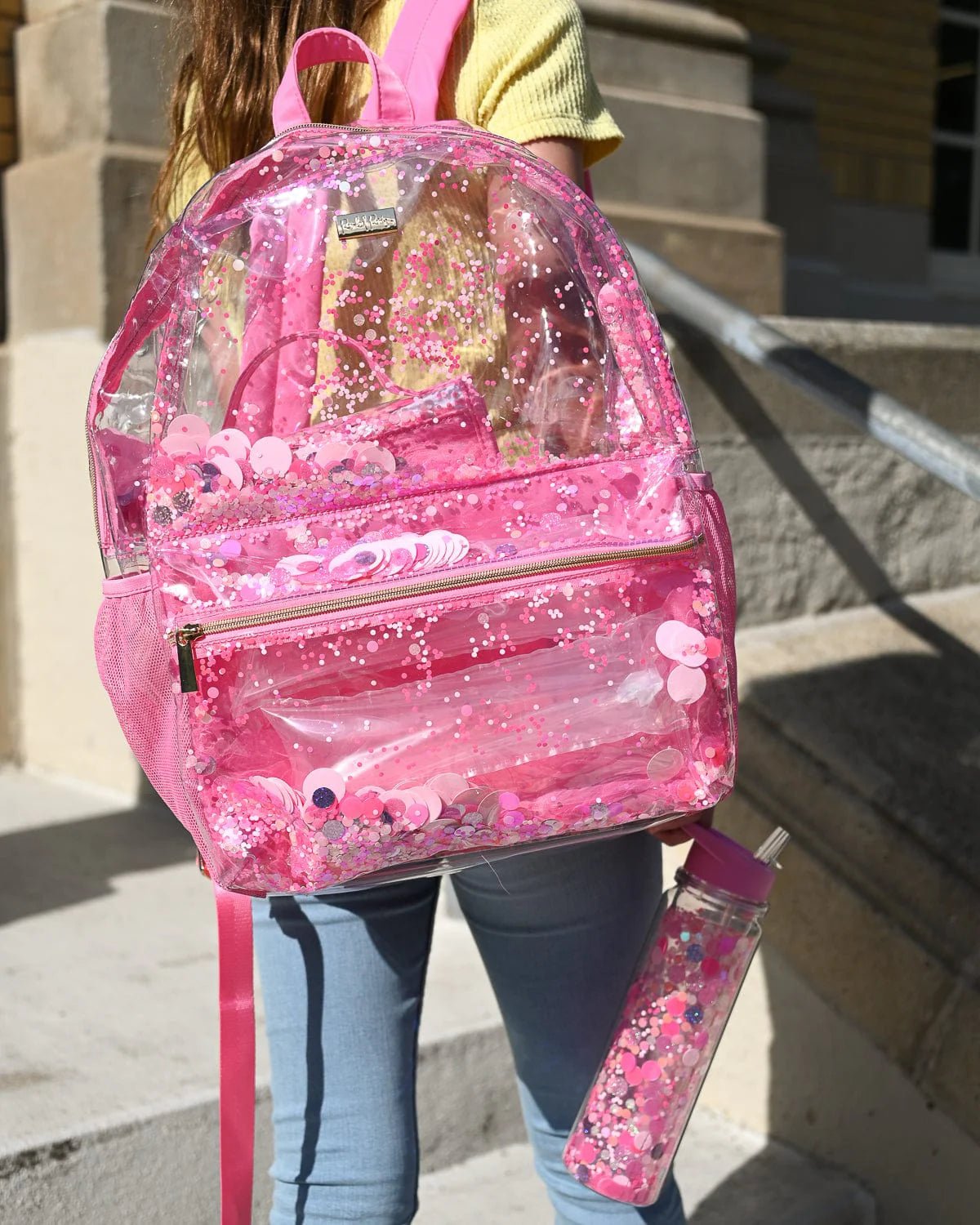 Packed Party Pink Confetti 18” Backpack - Everything But The PrincessPacked Party