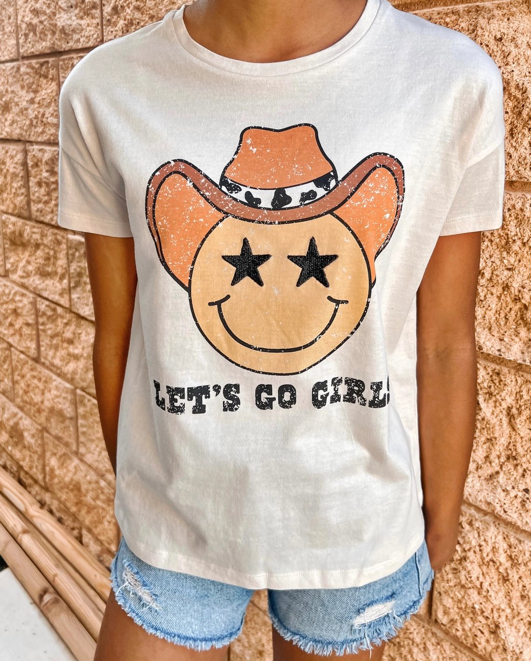 Paper Flower Let&#39;s Go Girls Western Tee - Everything But The PrincessPaper Flower