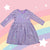 Petite Hailey Holographic Twirl Dress - Purple - Everything But The PrincessPetite Hailey