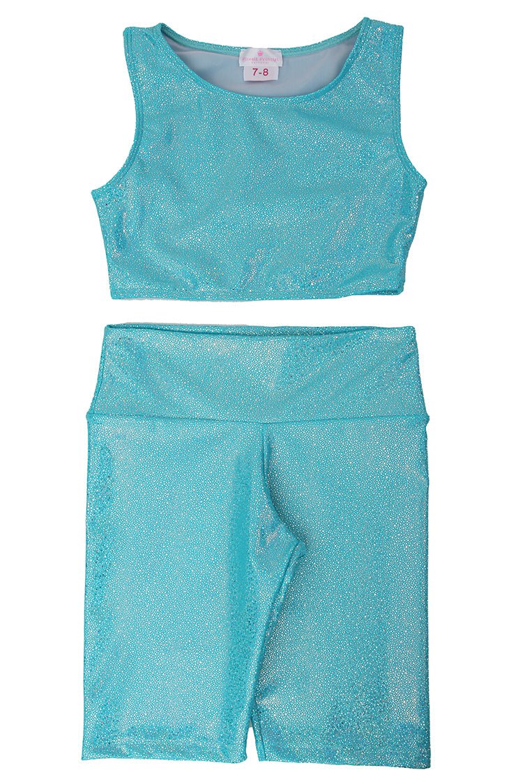 Piccoli Principi Aqua Glitter 2pc Sporty Set - Everything But The PrincessPiccoli Principi