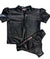 Piccoli Principi Aruba Zip Up Tween Rashguard Swimsuit - Black/Silver Glitter - Everything But The PrincessPiccoli Principi