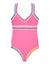 PQ Kids Pink Sporty Rainbow Embroidered One Piece