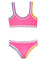 PQ Kids Pink Sporty Rainbow Embroidered Bikini - Everything But The PrincessPQ Swim