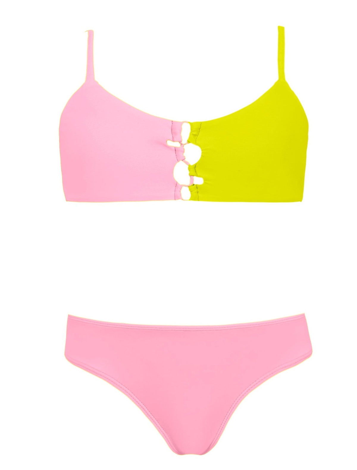 PQ Kids Pop Pink Cammy Loop Bikini - Everything But The PrincessPQ Swim