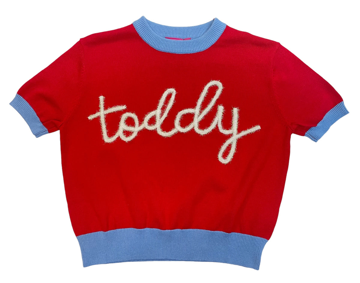 Queen Of Sparkles Kids Glitter Script Sweater - Old Miss &quot; Toddy &quot; - Everything But The PrincessQueen Of Sparkles