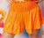 Queen Of Sparkles Kids Pleated Swing Shorts - Orange - Everything But The PrincessQueen Of Sparkles