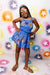 Queen Of Sparkles Kids Royal Blue Fireworks Smocked Skort - Everything But The PrincessQueen Of Sparkles