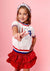 Queen Of Sparkles Kids Smocked Skort - Red Star - Everything But The PrincessQueen Of Sparkles