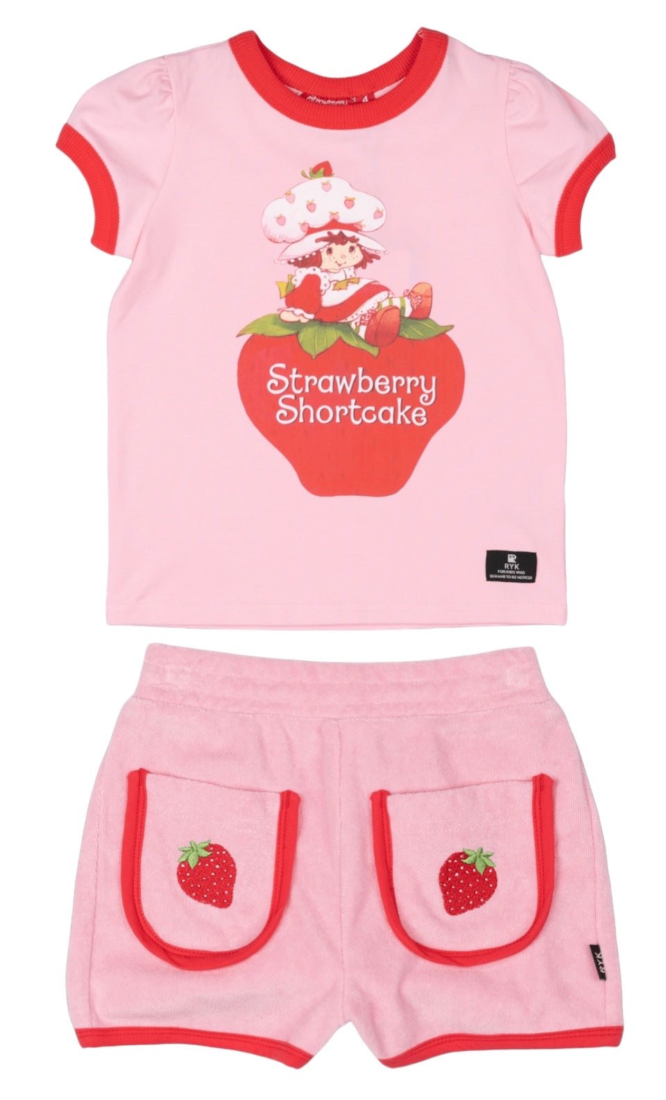 Rock Your Baby Strawberry Shortcake 2pc Short Set - Everything But The PrincessRock your baby