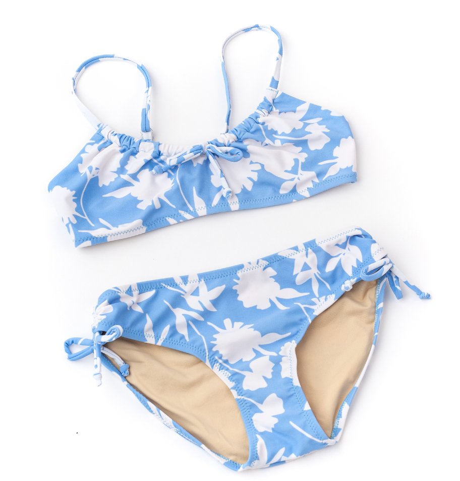 Shade Critters Blue Floral 2pc Swimsuit - Everything But The PrincessShade Critters