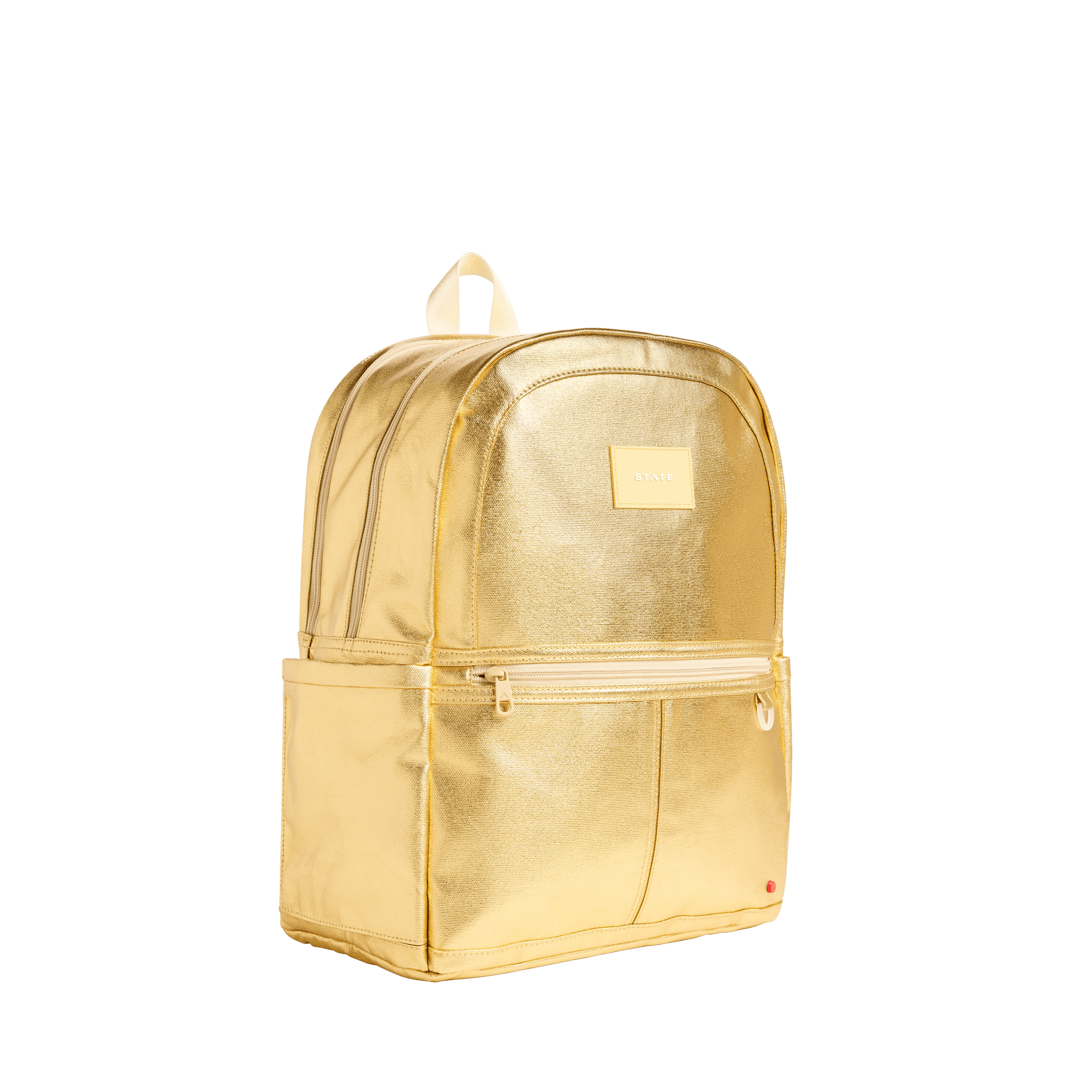 State Bags Kane Kids Double Pocket 16" Backpack - Metallic Gold * Preorder* - Everything But The PrincessState Bags