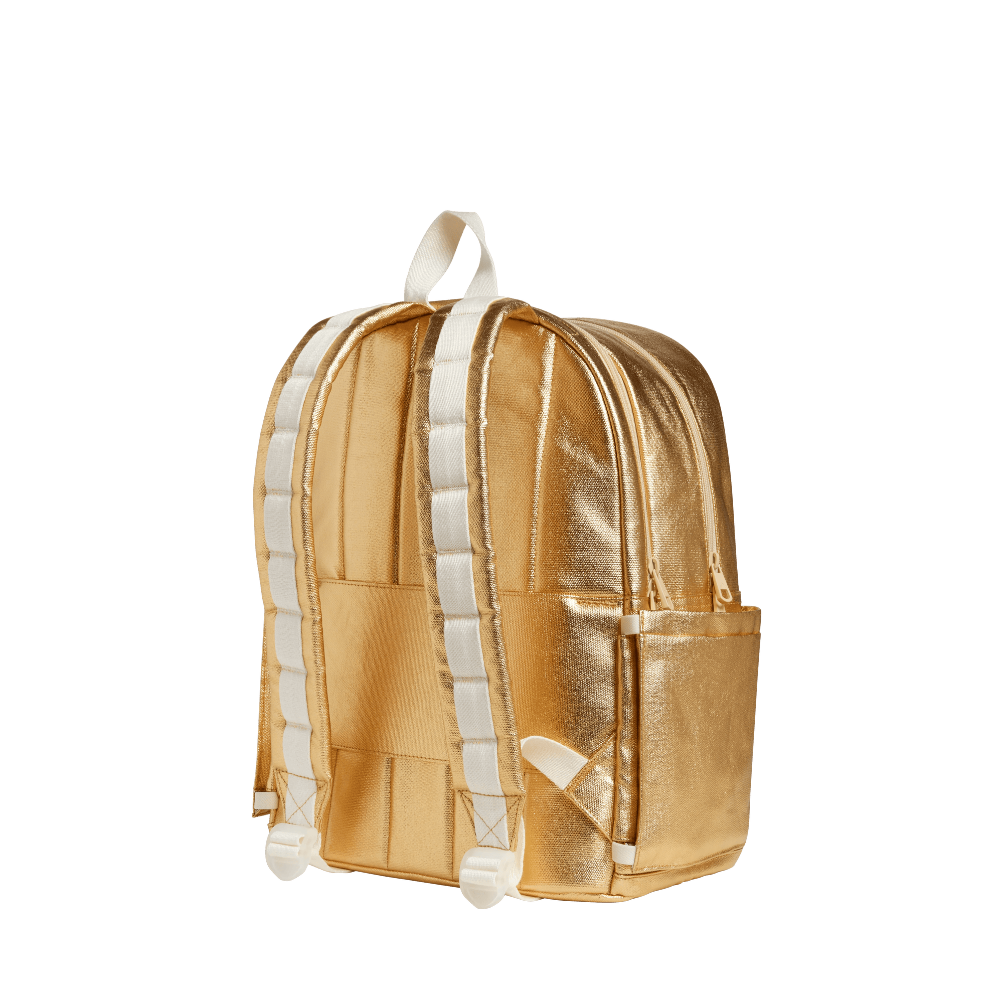 State Bags Kane Kids Double Pocket 16" Backpack - Metallic Gold * Preorder* - Everything But The PrincessState Bags