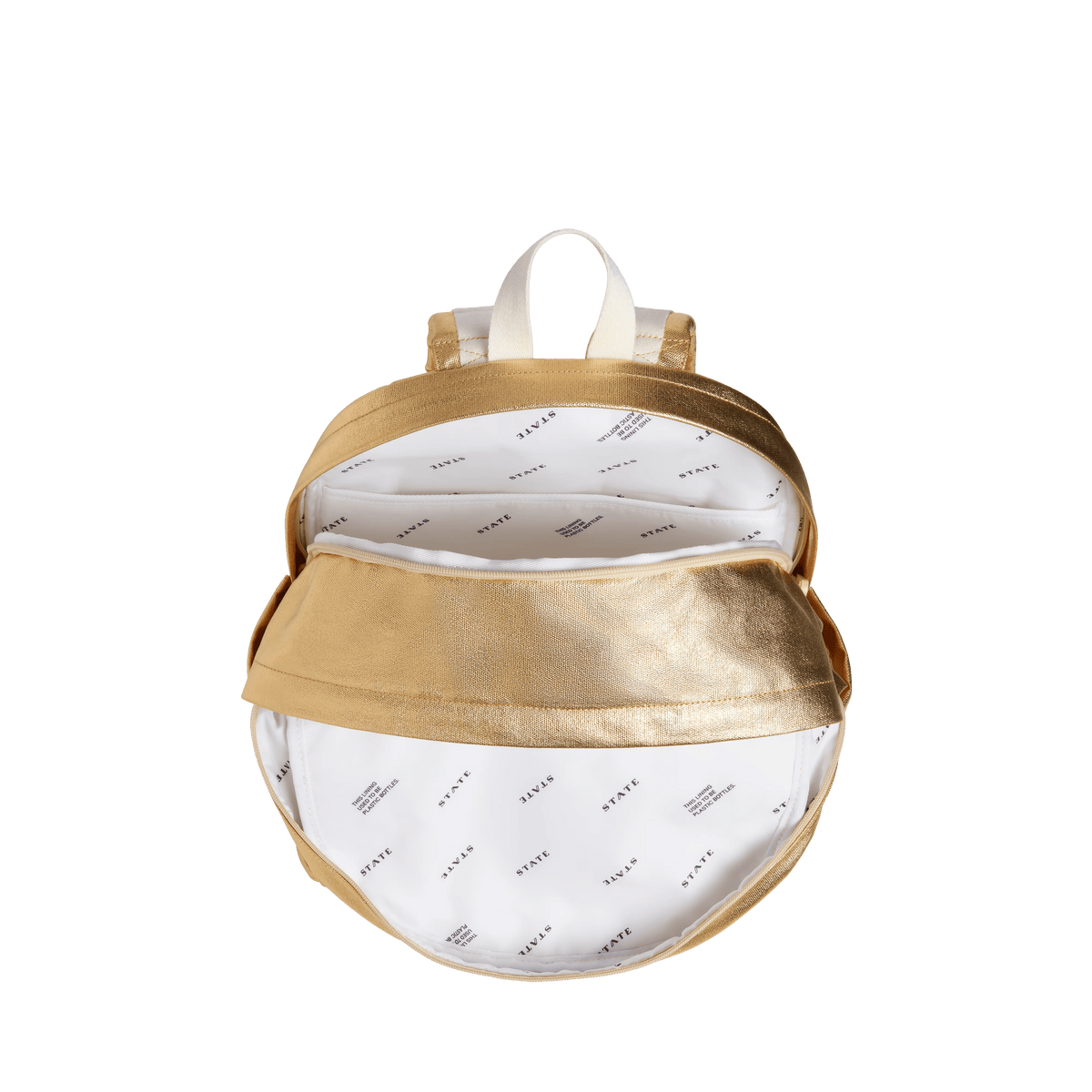 State Bags Kane Kids Large 17&quot; Backpack - Metallic Gold * Preorder* - Everything But The PrincessState Bags