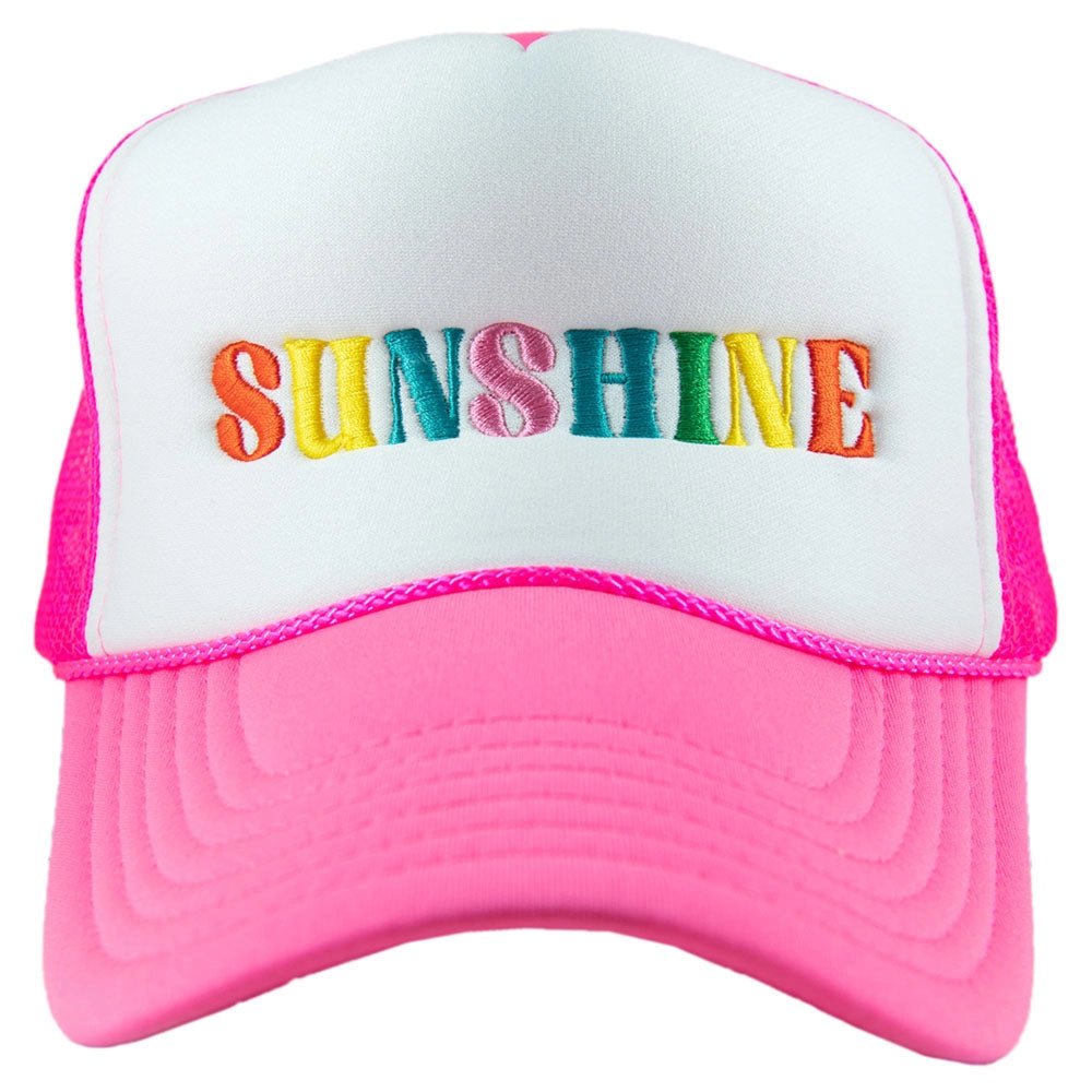 Sunshine Tween/Adult Trucker Hat - Everything But The PrincessKatydid