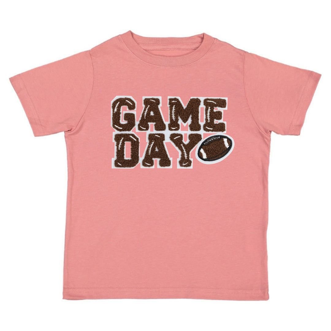 Sweet Wink Game Day Patch Short Sleeve T - Shirt - Kids Football Tee - Everything But The PrincessSweet Wink