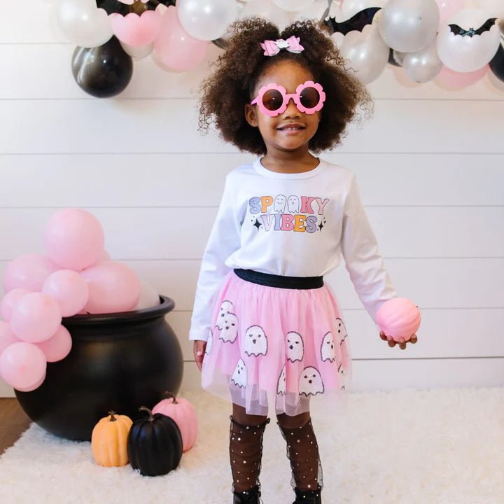 Sweet Wink Black Halloween Sweatshirt Sweet Wink Halloween Spooky