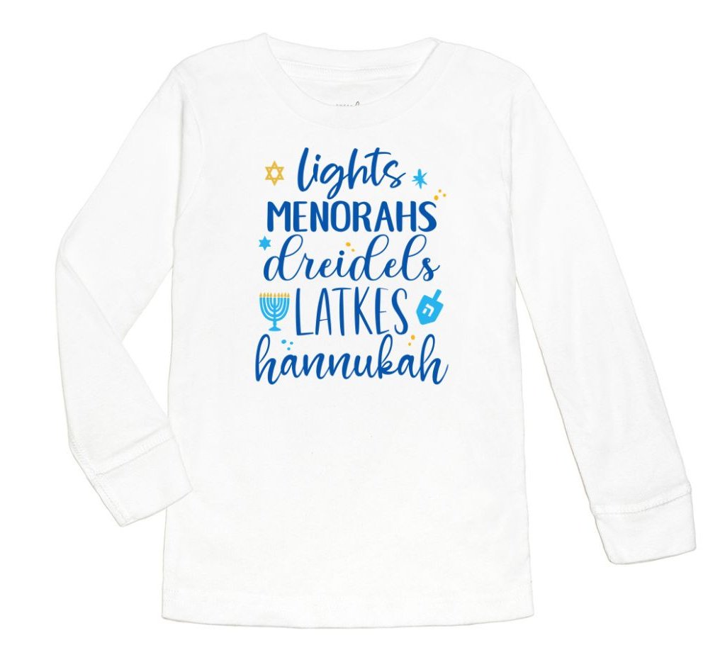 Sweet Wink Hanukkah Fun Long Sleeve - Everything But The PrincessSweet Wink