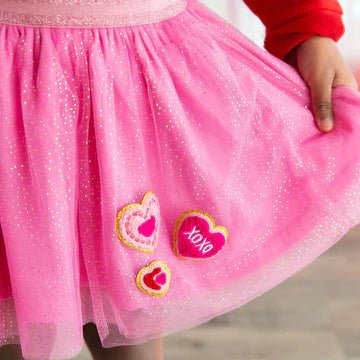 Sweet Wink Heart Patch Valentine&#39;s Day Tutu - Everything But The PrincessSweet Wink