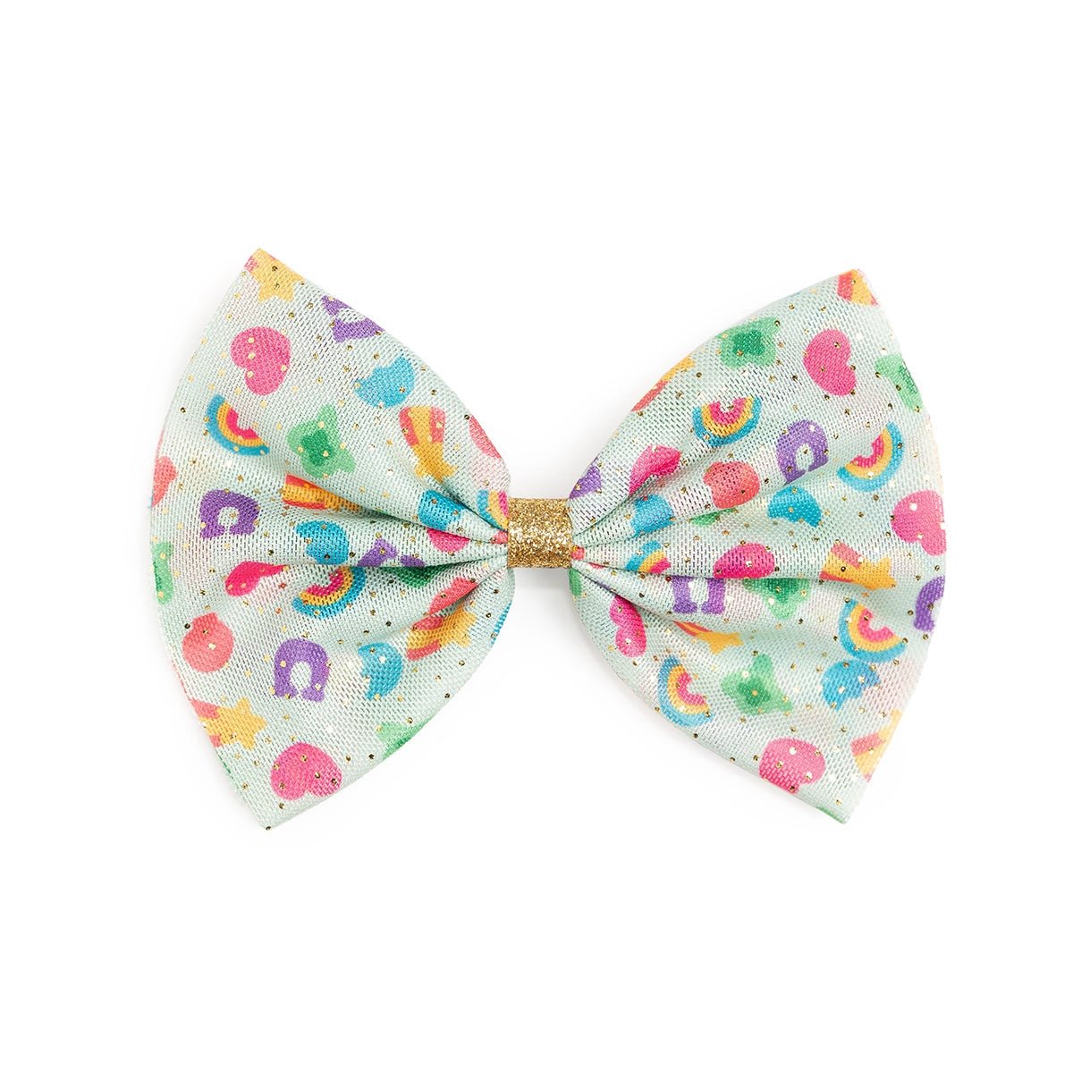 Sweet Wink Lucky Charm St. Patrick&#39;s Day Tulle Bow Clip - Everything But The PrincessSweet Wink