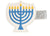 Sweet Wink Menorah Hanukkah Clip - Everything But The PrincessSweet Wink