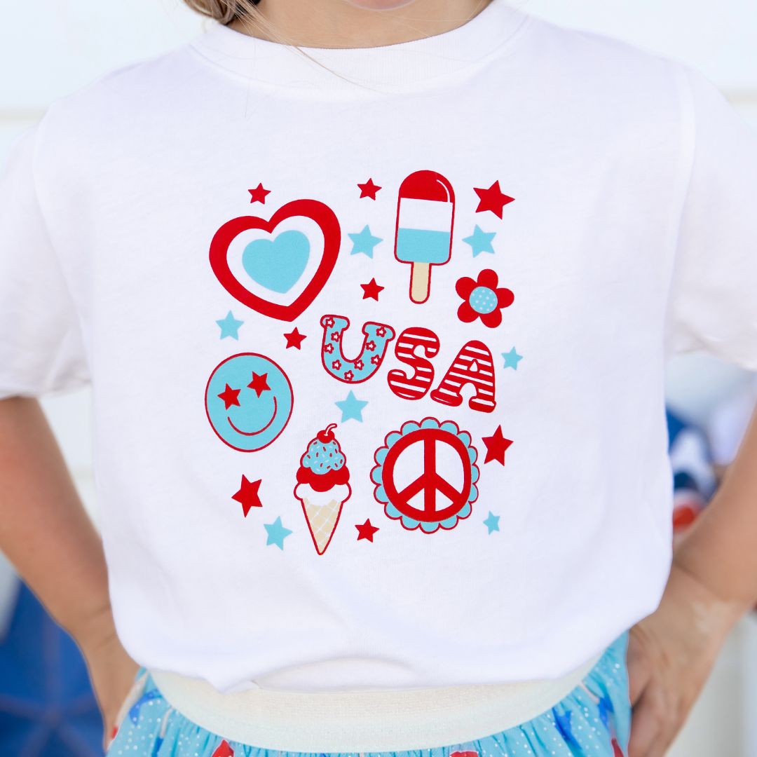 Sweet Wink Patriotic Graphic Tee - Everything But The PrincessSweet Wink