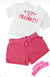 T2Love Barbie Pink Draw String Short - Everything But The PrincessT2love