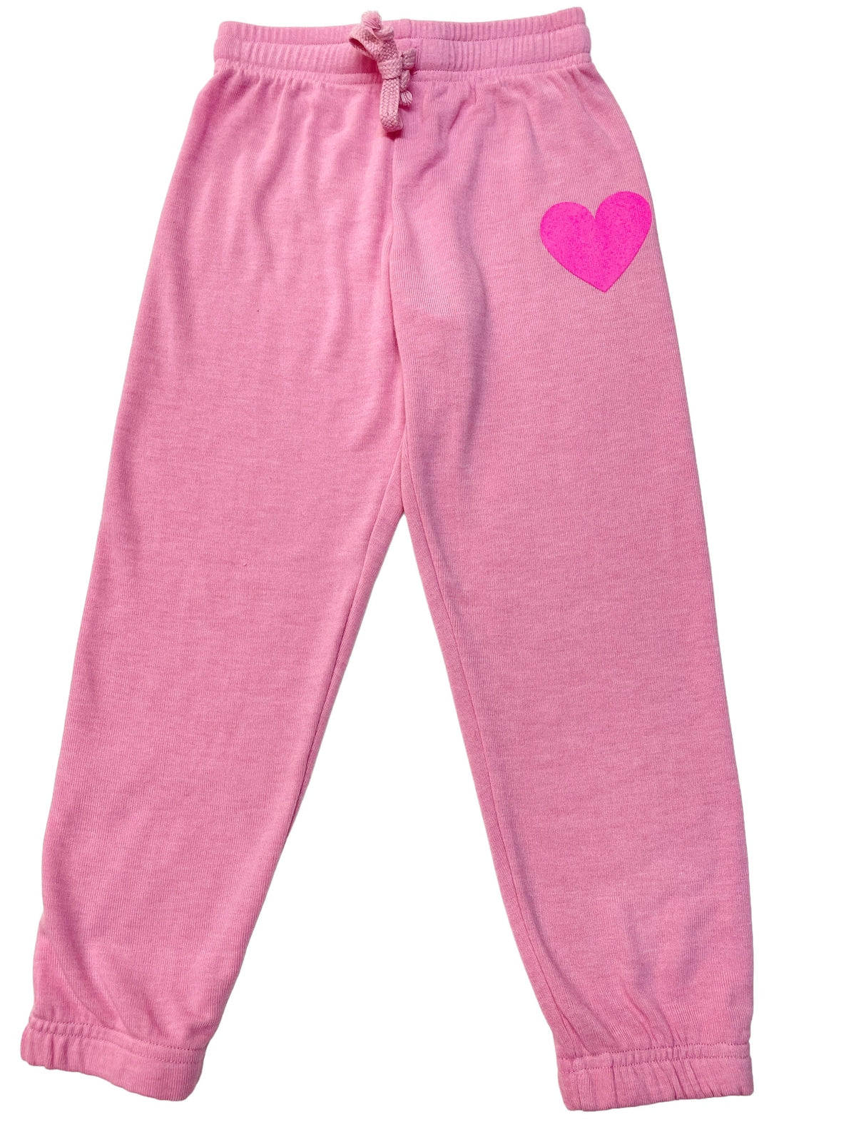 T2Love Pink/Hot Pink Heart Graphic Sweatpant - Everything But The PrincessT2love