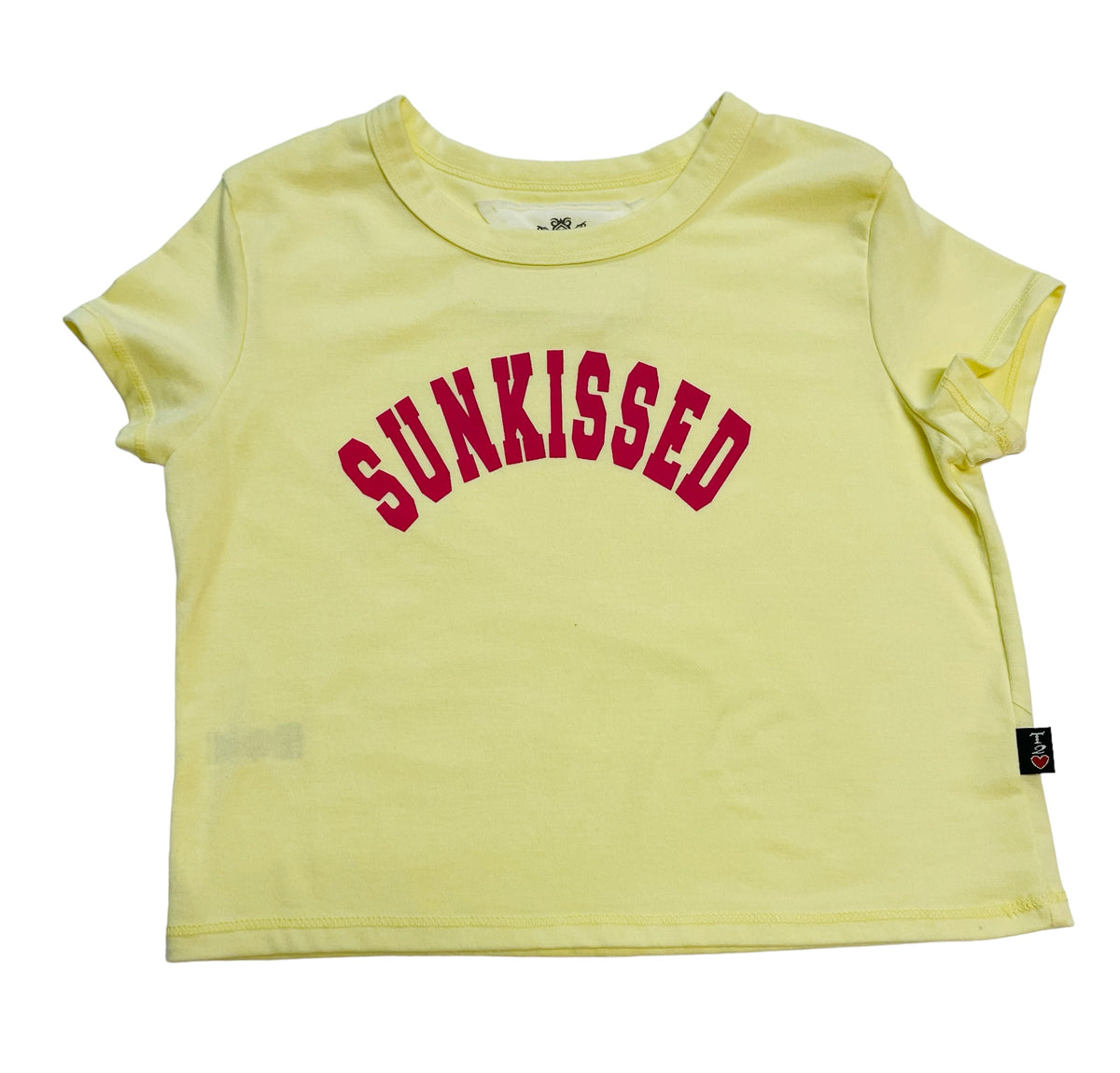 T2Love Yellow Sunkissed Boxy Tee - Everything But The PrincessT2love