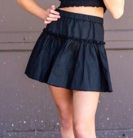 THEME Drew Mini Skirt - Black - Everything But The PrincessTheme