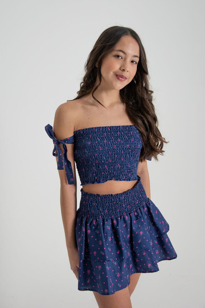 THEME Zoe Top - The Jessie Top - Navy Polka Dot - Everything But The PrincessTheme