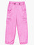 Tractr Parachute Pants -  Pink