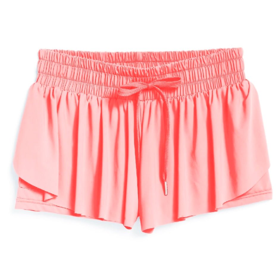 Tractr Sporty Shorts - Peach - Everything But The PrincessTractr