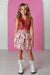 Tru Luv Mauve Pleather Ruffled Top- Size 14 - Everything But The PrincessTru Luv