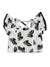 Tru Luv White & Black Palm Print Criss Cross Back Smocked Top - Everything But The PrincessTru Luv