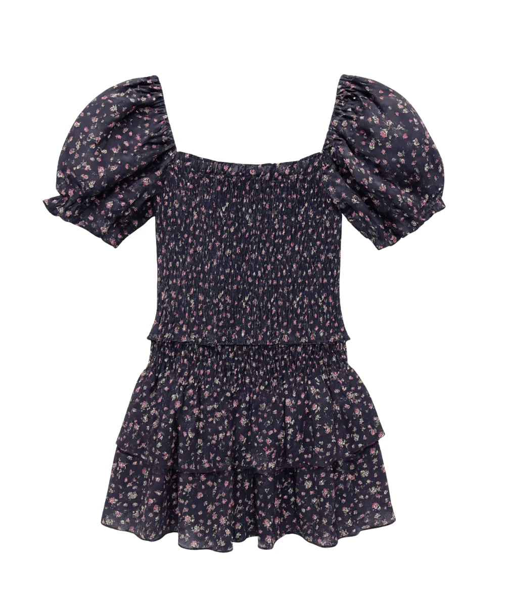 KatieJ Lainey Dress- Midnight Ditsy Floral
