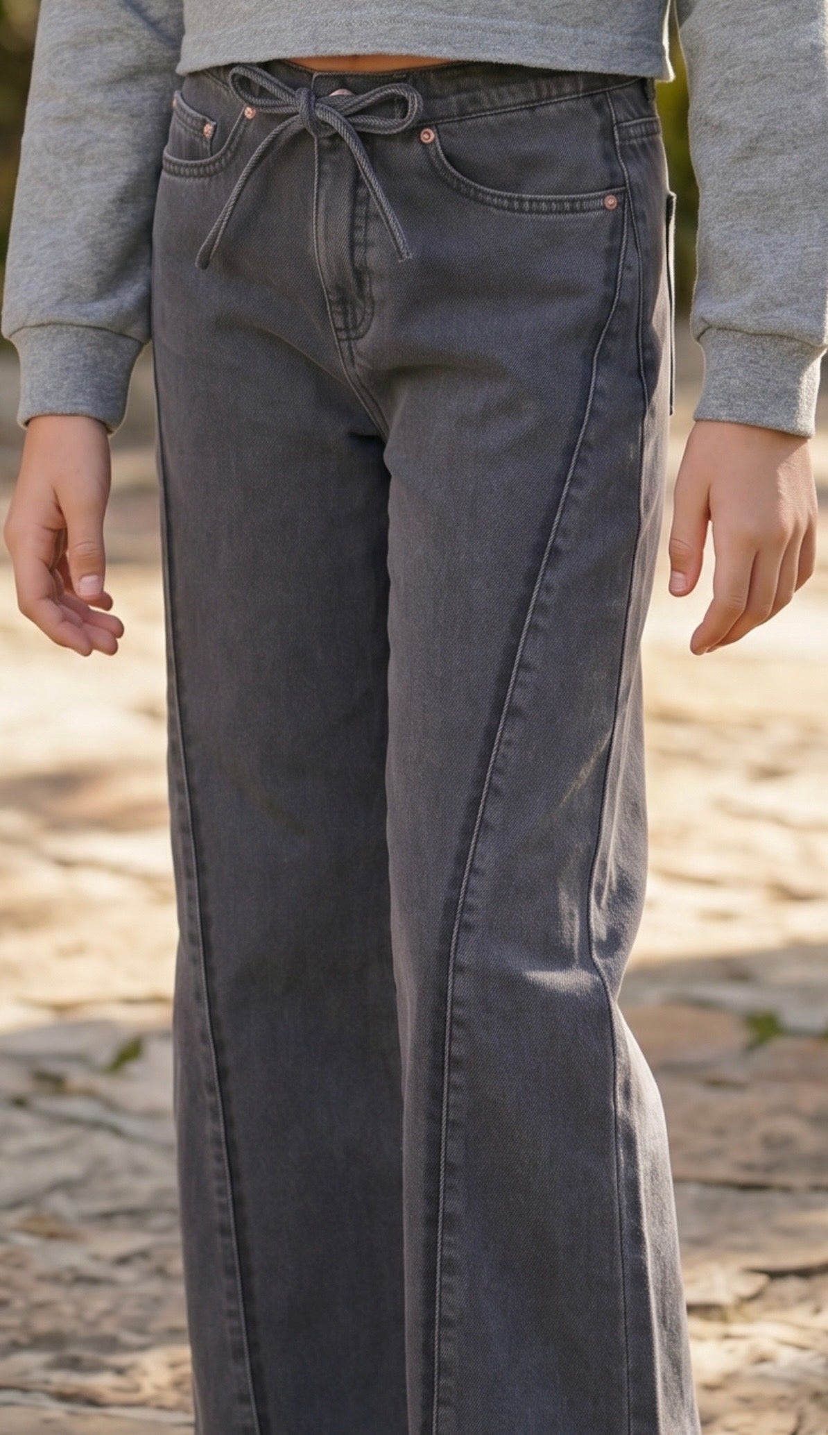 tween girls wide leg jeans by DL1961 Kids